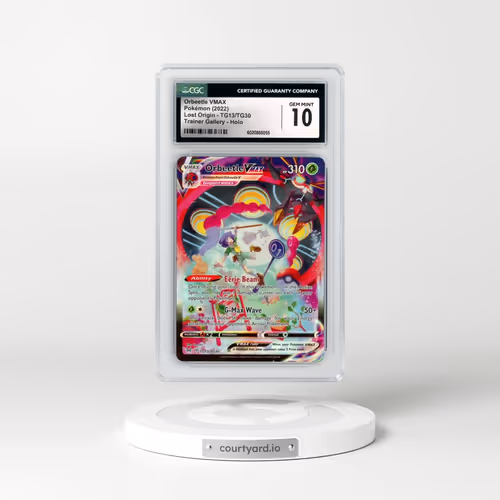 2022 Lost Origin #TG13/TG30 Orbeetle VMAX - Trainer Gallery Holo (CGC 10 GEM MINT)