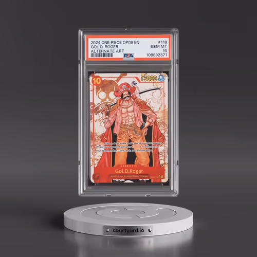2024 One Piece OP09-Emperors in the New World #118 Gol D. Roger - Alternate Art (PSA 10 GEM MINT)