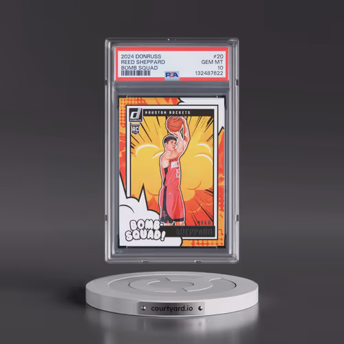 2024 Panini Donruss Bomb Squad #20 Reed Sheppard (PSA 10 GEM MINT)