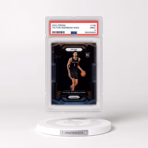 2023 Panini Prizm #136 Victor Wembanyama (PSA 9 MINT)