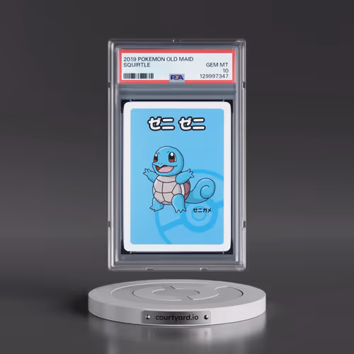 2019 Pokémon Old Maid Squirtle (PSA 10 GEM MINT)