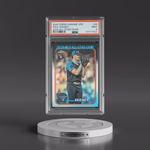 2024 Topps Chrome Update 2024 All-Star Game Chrome #29 Paul Skenes (PSA 9 MINT)