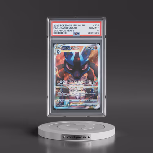 2022 Pokémon Sword & Shield Vstar Universe #226 Lucario Vstar - Full Art (PSA 10 GEM MINT)
