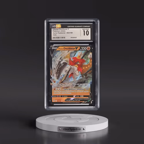 Astral Radiance #083/189 Hisuian Decidueye V - Holo (CGC 10 GEM MINT)