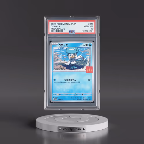 2025 Pokémon M-P Promo #019 Quaxly - McDonald's (PSA 10 GEM MINT)