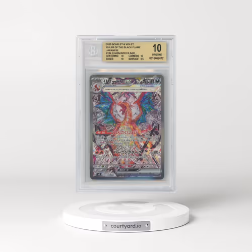 2023 Ruler of the Black Flame #134 Charizard ex - Special Art Rare (BGS 10 PRISTINE)