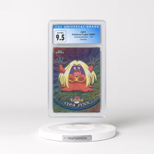 2000 Chrome Series 2 #124 Jynx - Holo Chrome (Topps Chrome Stamp on Front of Card) (CGC 10 GEM MINT)