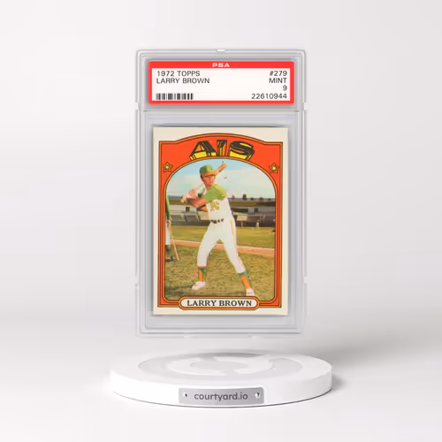1972 Topps #279 Larry Brown (PSA 9 MINT)