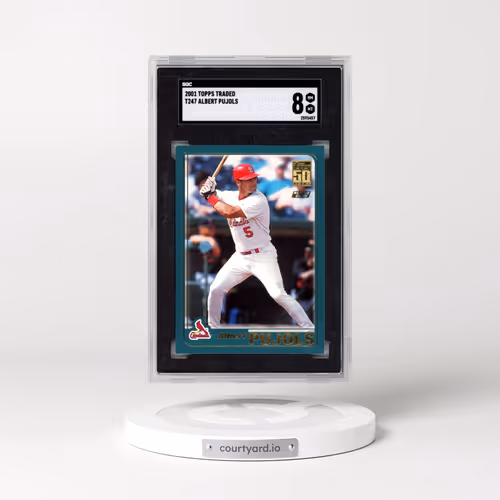 2001 Topps Traded #T247 Albert Pujols (SGC 8 NM-MT)