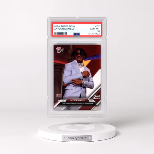 2024 Topps Now #D2 Jayden Daniels (PSA 10 GEM MINT)