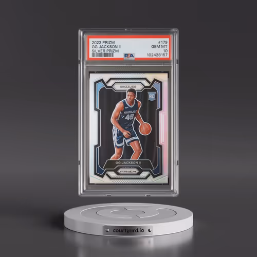 2023 Panini Prizm #179 GG Jackson II - Silver Prizm (PSA 10 GEM MINT)