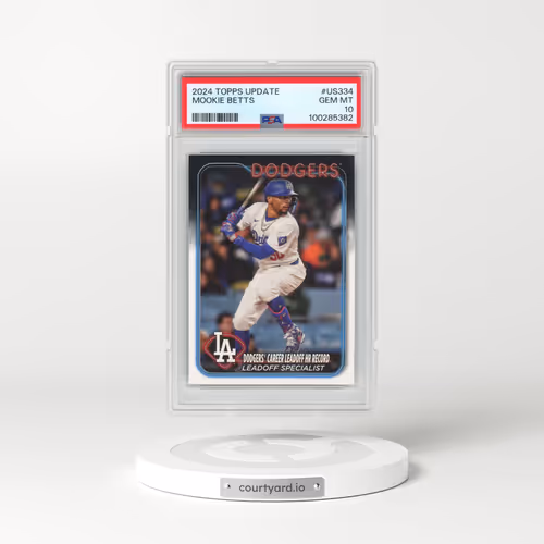 2024 Topps Update #US334 Mookie Betts (PSA 10 GEM MINT)