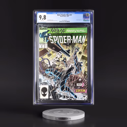 Web of Spider-Man #31 CGC 9.8 White Pages (Marvel Comics, 10/87) - Universal