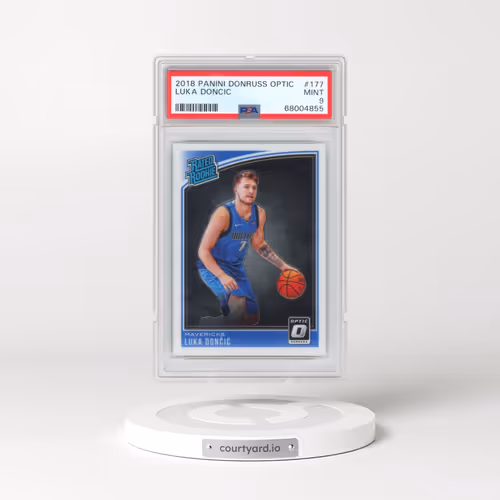 2018 Panini Donruss Optic #177 Luka Doncic (PSA 9 MINT)