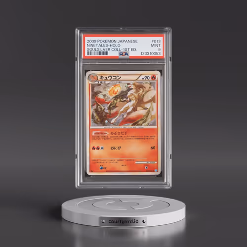 2009 Pokémon Soulsilver Collection #013 Ninetales - 1st Edition Holo (PSA 9 MINT)