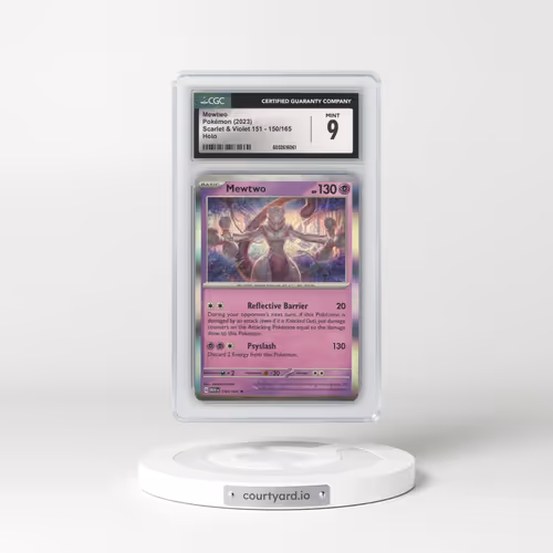 2023 Scarlet & Violet 151 - MEW EN #150/165 Mewtwo - Holo (CGC 9 MINT)