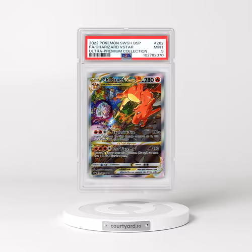 2022 Pokémon Swsh Black Star Promo #262 Charizard Vstar - Full Art Sword & Shield Ultra-Premium Coll