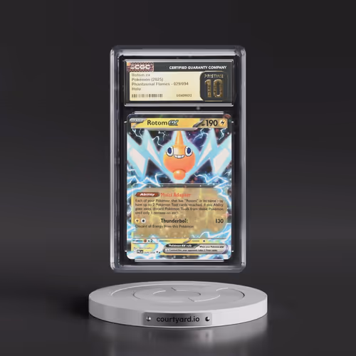 2025 Phantasmal Flames - PFL EN #029/094 Rotom ex - Holo (CGC 10 PRISTINE)