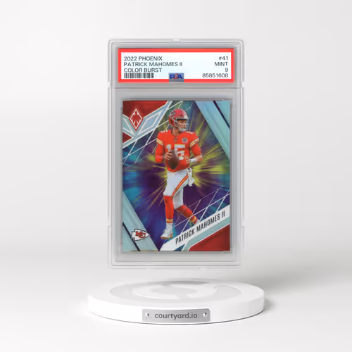 2022 Panini Phoenix #41 Patrick Mahomes II - Color Burst (PSA 9 MINT)