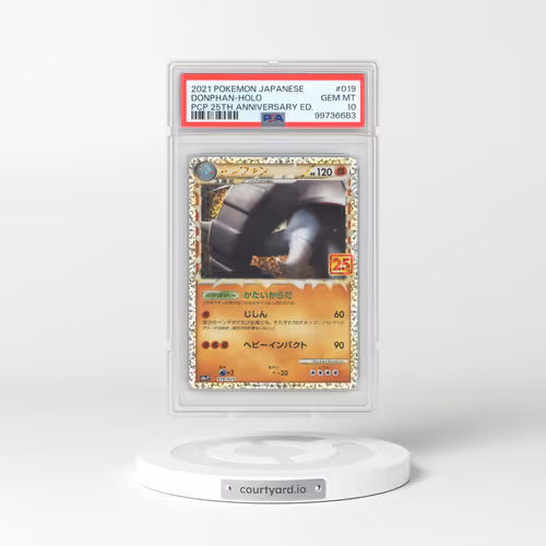 2021 Pokémon Promo Card Pack 25th Anniversary Edition #019 Donphan - Holo (PSA 10 GEM MINT)
