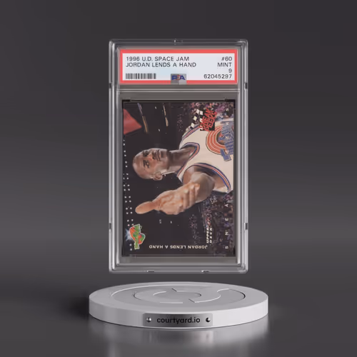 1996 Upper Deck Space Jam #60 Jordan Lends A Hand (PSA 9 MINT)