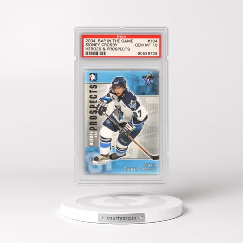 2004 In the Game Heroes & Prospects #104 Sidney Crosby (PSA 10 GEM MINT)