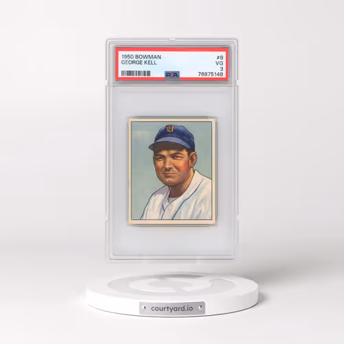 1950 Bowman #8 George Kell (PSA 3 VG)