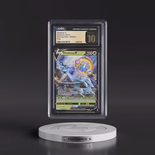 2021 Shining Fates #009/072 Dhelmise V - Holo (CGC 10 PRISTINE)
