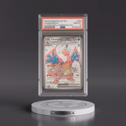2023 Pokémon Svp EN-SV Black Star Promo #056 Charizard EX - Holo Charizard EX Premium Collection (PS