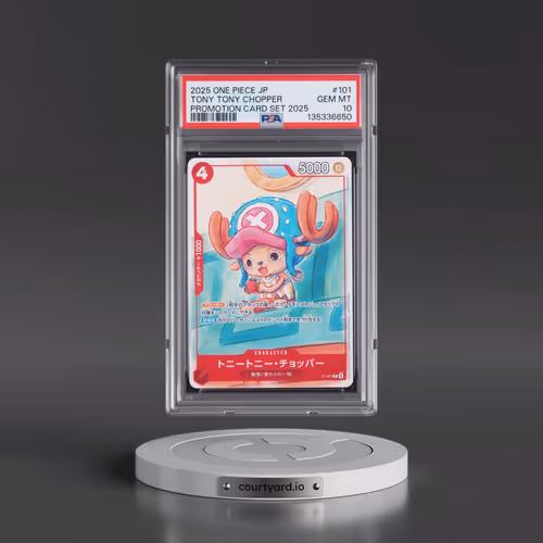 2025 One Piece Japanese Promotion Card Set 2025 #101 Tony Tony Chopper (PSA 10 GEM MINT)