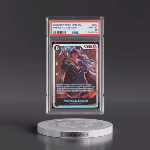 2025 One Piece OP12-Legacy of the Master #094 Monkey D. Dragon (PSA 10 GEM MINT)
