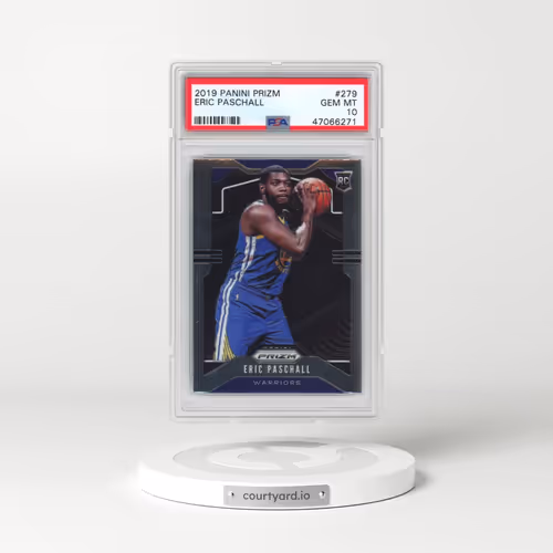 2019 Panini Prizm #279 Eric Paschall (PSA 10 GEM MINT)