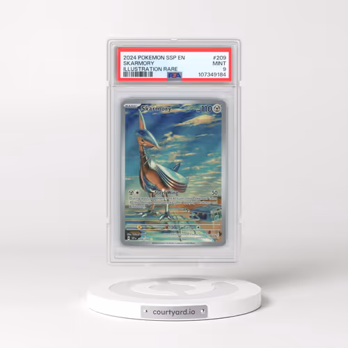 2024 POKEMON SSP EN-SURGING SPARKS #209 SKARMORY ILLUSTRATION RARE