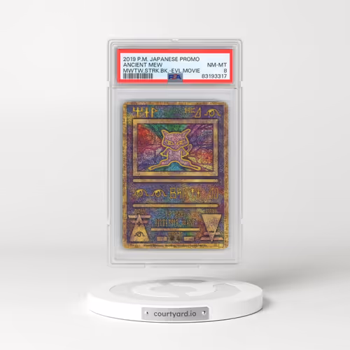 2019 Pokémon Promo Ancient Mew - Mewtwo Strikes Back-Evolution Movie (PSA 8 NM-MT)