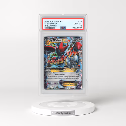 2016 Pokémon XY Breakpoint #77 M Scizor EX - Holo (PSA 10 GEM MINT)