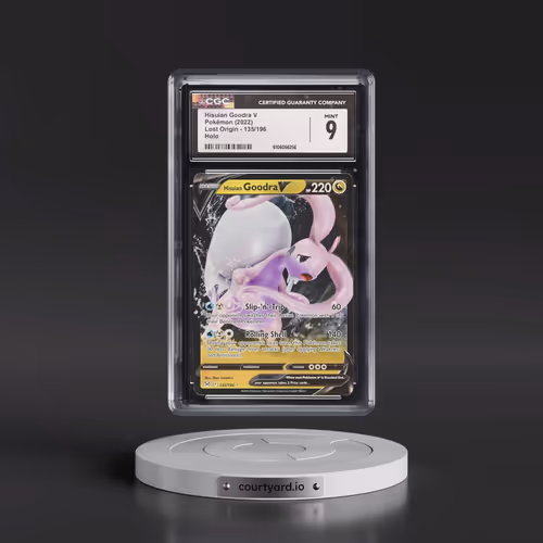 2022 Lost Origin #135/196 Hisuian Goodra V - Holo (CGC 9 MINT)