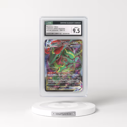 2022 VSTAR Universe #108/172 Rayquaza VMAX - Holo (CGC 9.5 MINT+)