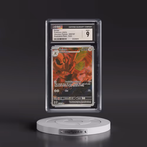 2023 Obsidian Flames - OBF EN #205/197 Scizor - Illustration Rare Holo (CGC 9 MINT)