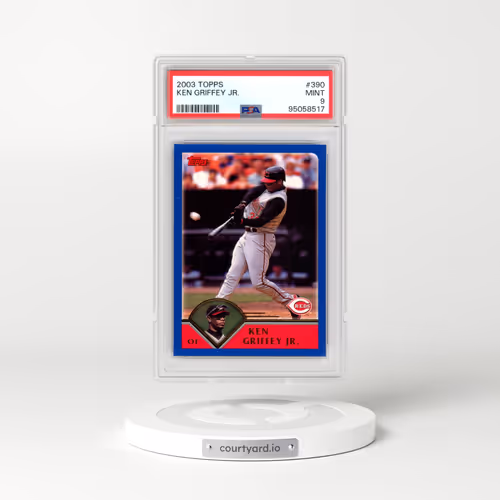 2003 Topps #390 Ken Griffey Jr (PSA 9 MINT)