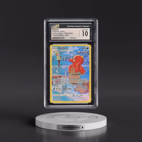 2022 Brilliant Stars #TG03/TG30 Octillery - Character Rare (CGC 10 GEM MINT)
