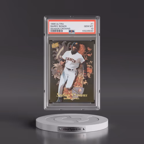 1996 Ultra Season Crowns #1 Barry Bonds (PSA 10 GEM MINT)
