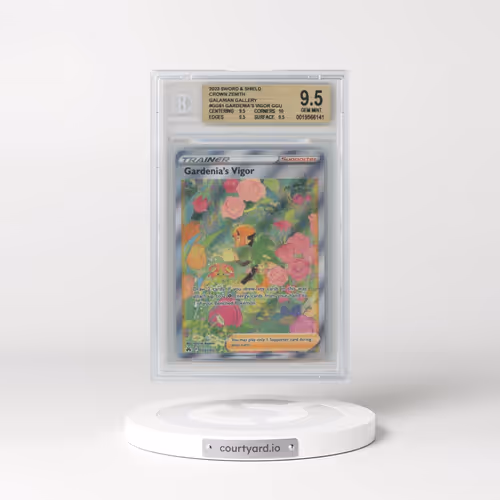 2022 Crown Zenith #GG61 Gardenia's Vigor (BGS 9.5 GEM MINT)