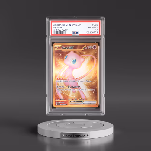 2023 Pokémon Sv2a-Pokemon 151 #208 Mew EX - Holo Ultra Rare (PSA 10 GEM MINT)