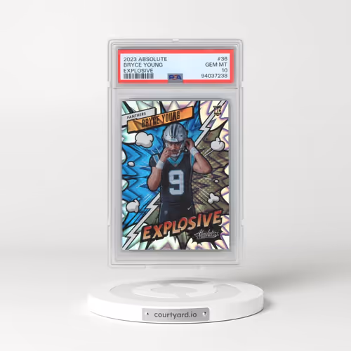 2023 Panini Absolute Explosive #36 Bryce Young (PSA 10 GEM MINT)