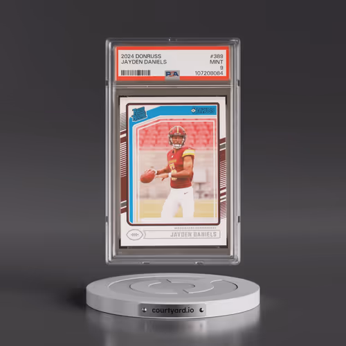 2024 Panini Donruss #389 Jayden Daniels (PSA 9 MINT)