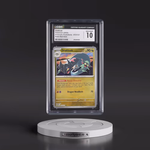 2024 Prismatic Evolutions - PRE EN #072/131 Drakloak - Poké Ball Holo (CGC 10 GEM MINT)