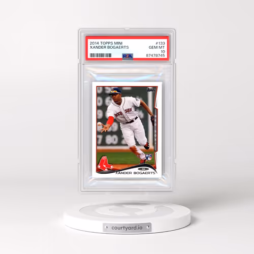 2014 Topps Mini #133 Xander Bogaerts (PSA 10 GEM MINT)