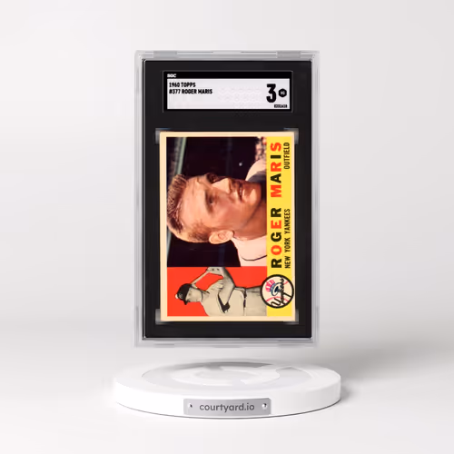 1960 Topps #377 Roger Maris (SGC 3 VG)