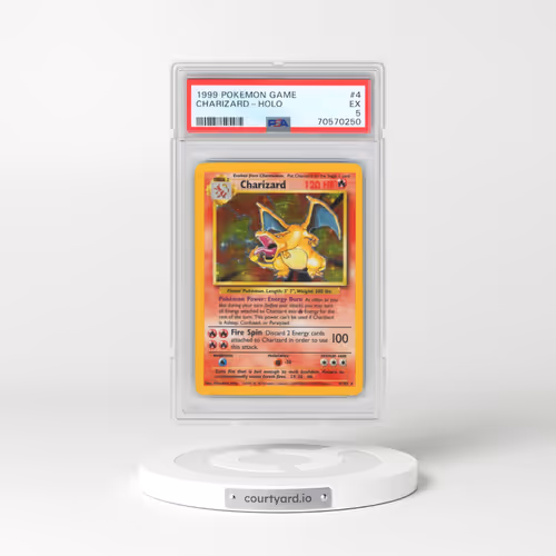 1999 Pokémon Game #4 Charizard - Holo (PSA 5 EX)