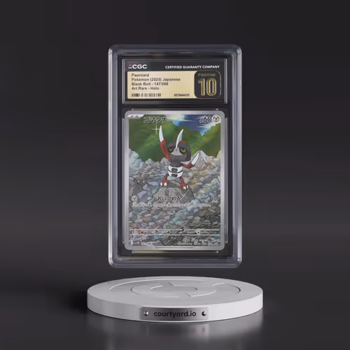 2025 Black Bolt - sv11B #147/086 Pawniard - Art Rare Holo (CGC 10 PRISTINE)